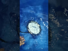 IP68 316 الفولاذ المقاوم للصدأ غاطسة 36 وات RGB LED تحت الماء أضواء LED تجمع ضوء