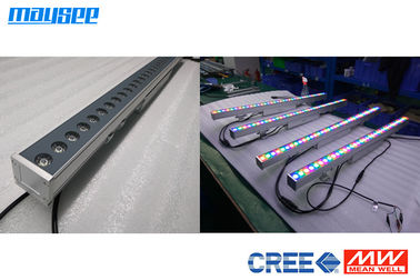 36Watt DMX512 IP65 كري خطي يقود جدار فلكة ضوء مع متعدد زاوية عدسة