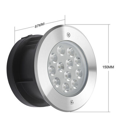 150mmx88mm مصابيح المسبح LED RGBW إضاءة متعددة الألوان مصممة لسهولة التثبيت وأداء طويل الأمد