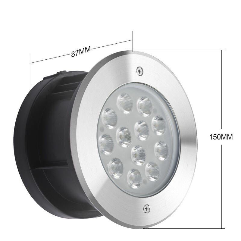 150mmx88mm مصابيح المسبح LED RGBW إضاءة متعددة الألوان مصممة لسهولة التثبيت وأداء طويل الأمد